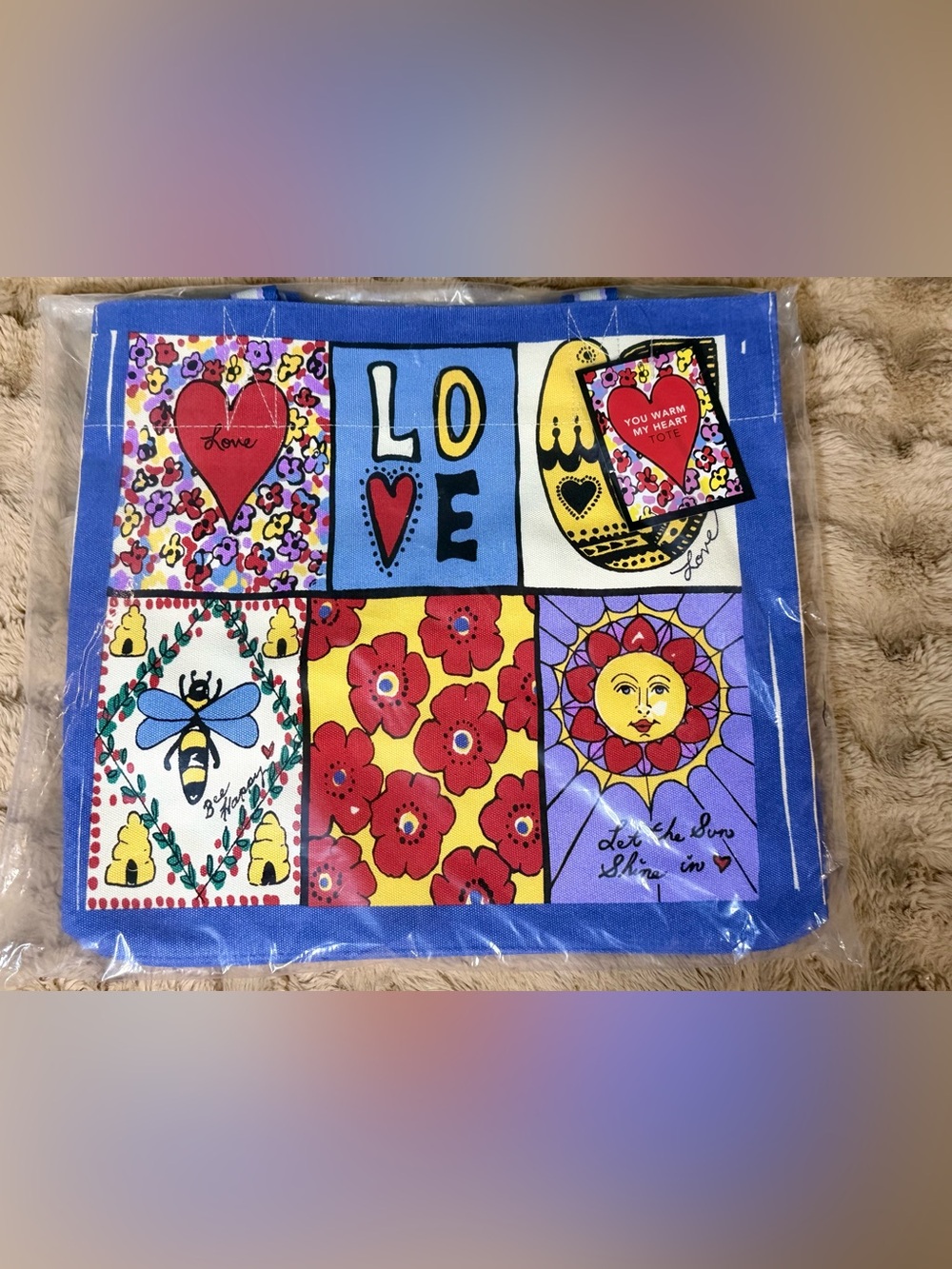 Brighton you warm my heart tote